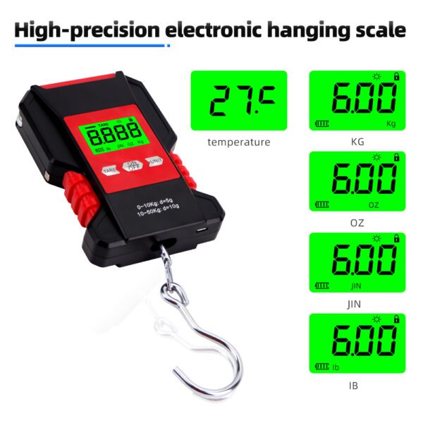 Portable Electronic hand scale+S191 - 图片 5