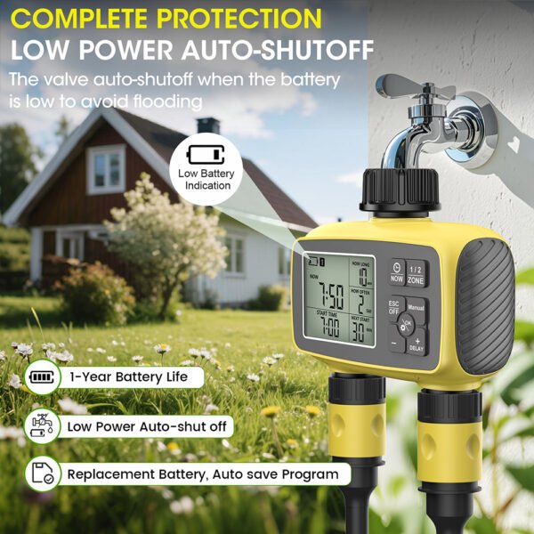 Dual-channel timed watering device+SBT027 - 图片 7