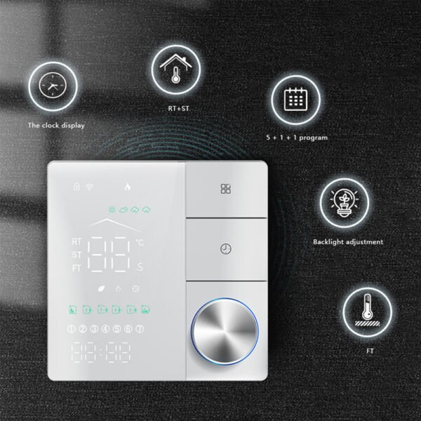 WiFi Smart Control Room Thermostat +WH143 - 图片 7