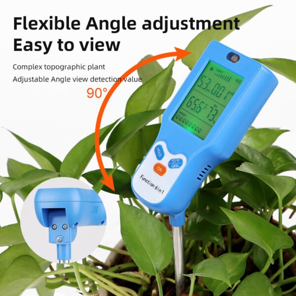 New Design 6 in 1 Soil Tester +SPH050 - 图片 9