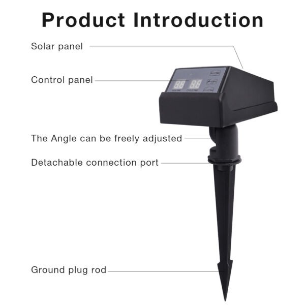 Solar-powered automatic flower watering device+SBT020D - 图片 8