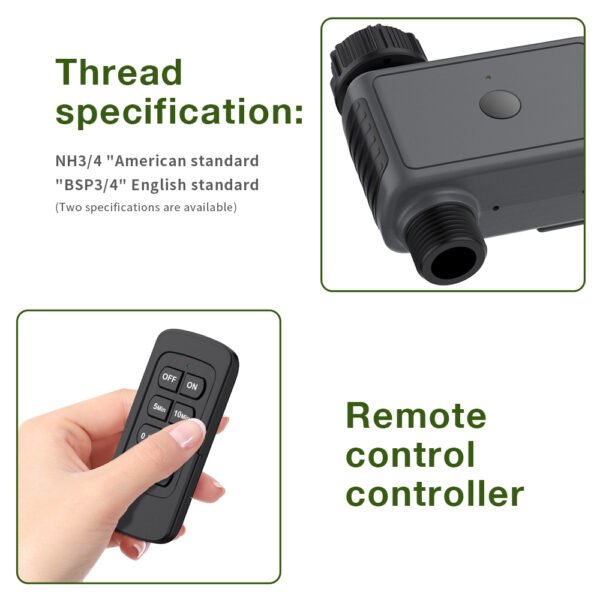 Intelligent remote control Watering controller+SBT029 - 图片 8
