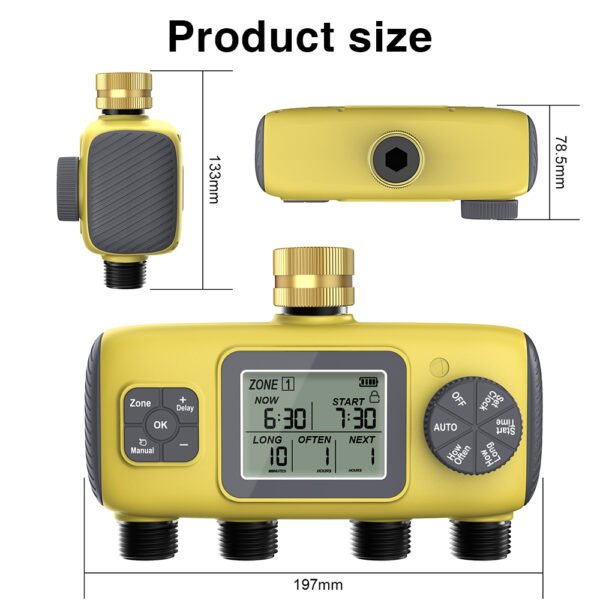4-channel Irrigation timer+SBT038 - 图片 8