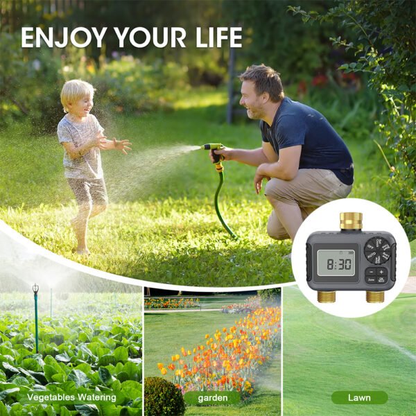 2-ZONE Digital Water Timer+SBT040 - 图片 8