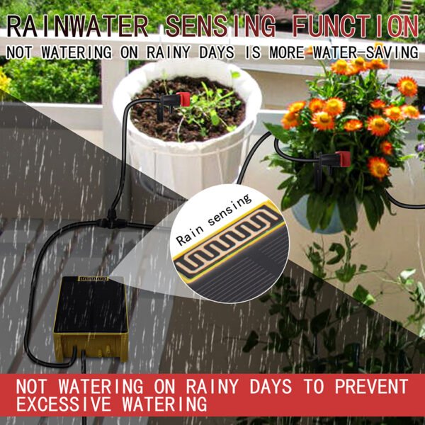 Solar energy Double-pumpt flower watering device+SBT024 - 图片 8