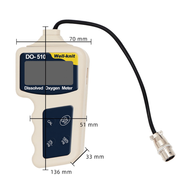 DO-510 Dissolved Oxygen Meter+DO01 - 图片 4