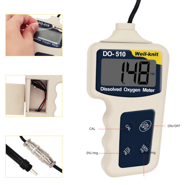 DO-510 Dissolved Oxygen Meter+DO01 - 图片 5