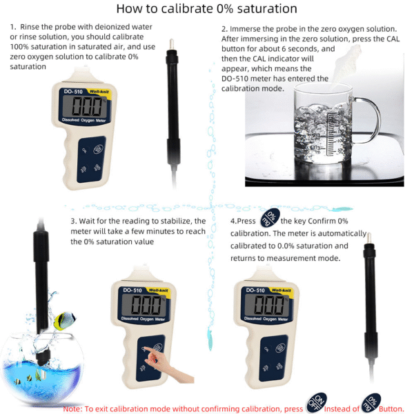 DO-510 Dissolved Oxygen Meter+DO01 - 图片 6