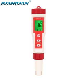 5 in 1 Water Quality Tester PH CL ORP H2 TEMP+CL501
