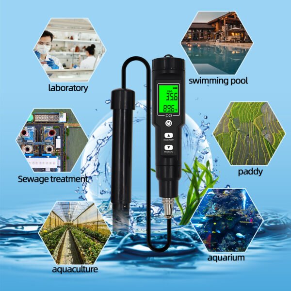 DO9100 Waterproof Oxygen Dissolved Meter-DO02BL - 图片 9