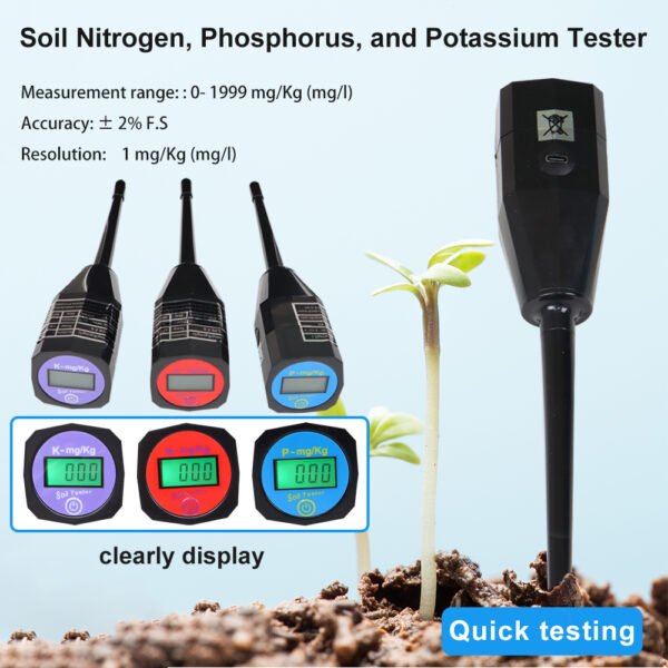 Soil Nitrogen/Phosphorus/Potassium Tester+SPH063/SPH064 - 图片 4
