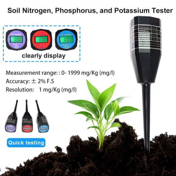 Soil Nitrogen/Phosphorus/Potassium Tester+SPH063/SPH064 - 图片 5