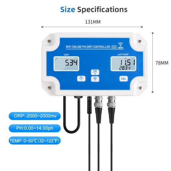 3 in 1 Wifi Water Quality Tester + PH190 - 图片 9