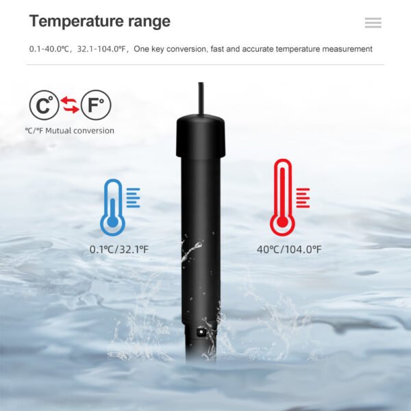 BLE-9100 Bluetooth Dissolved Oxygen Meter- DO04BL - 图片 6