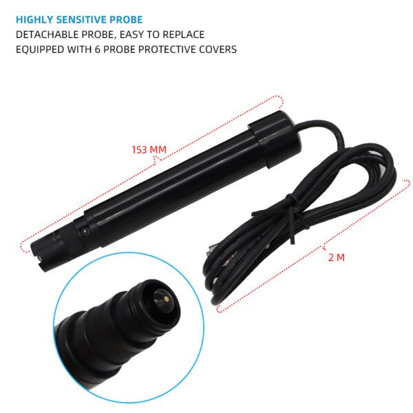 DO9100 Waterproof Oxygen Dissolved Meter-DO02BL - 图片 4