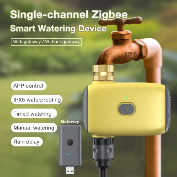 Single-channel Zigbee Smart Watering Device+SBT049 - 图片 2