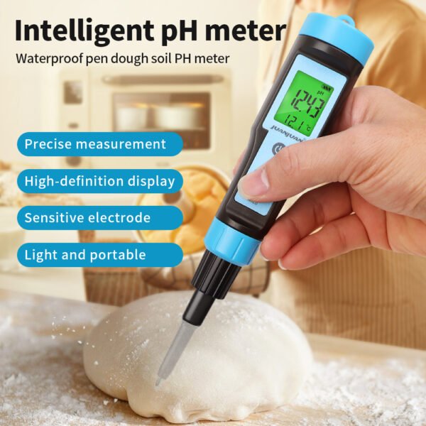 YY-1030 Food PH Test Pen + PH199Y - 图片 2