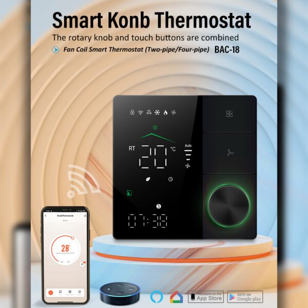 Air conditioning thermostat BAC-18AL +WH018B/WH018W/WH018E - 图片 2