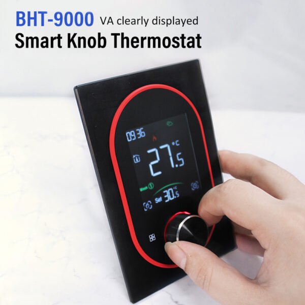 BHT-9000 Smart Knob Thermostat WiFi Floor Heating Controller+WH89A/WH89B/WH89C - 图片 2