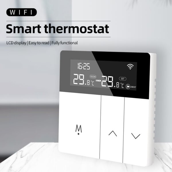 WIFI Floor Heat Thermostat Digital Temperature Controller+WH101 - 图片 2