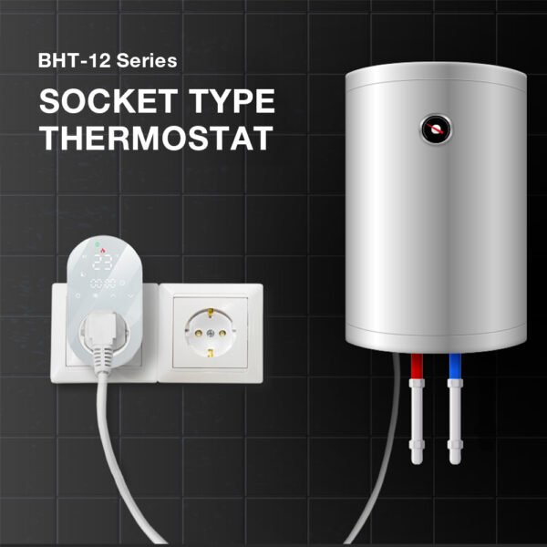 BHT-12-E Smart WiFi Remote Control Thermostat +WH82EU/WH81EU - 图片 2