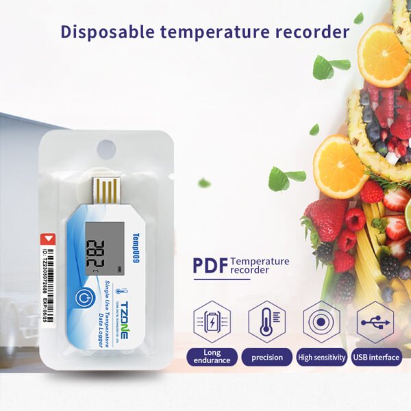 TempU09 Disposable Temperature Recorder+Temp018 - 图片 2