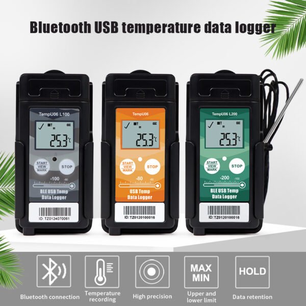 Temperature Recorder Temperature Data Logger +Temp022/Temp023/Temp023 - 图片 2