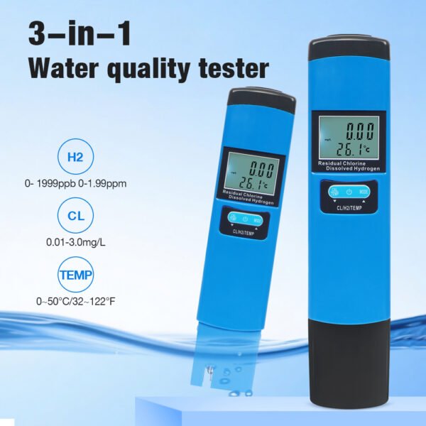 3-in-1 Water Quality Tester+PH824 - 图片 2