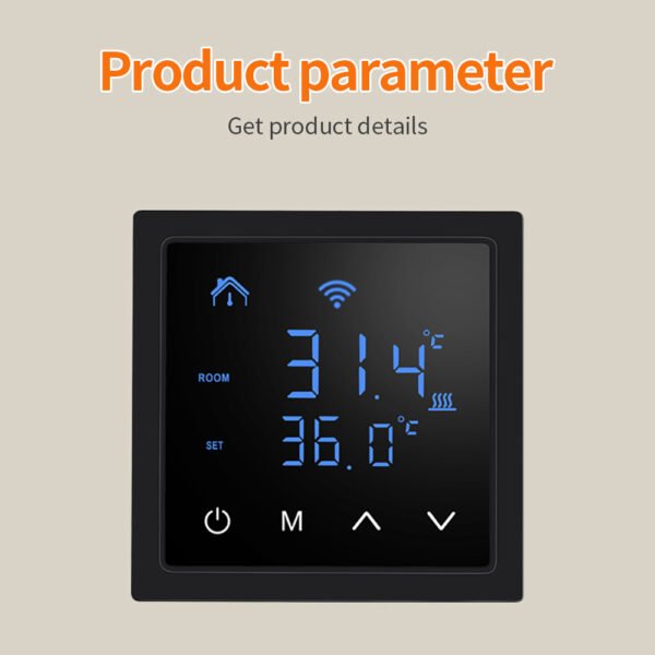 MH-1828A Wifi Electric Floor Heating Digital Thermostat+WH68WF/WH69WF - 图片 11