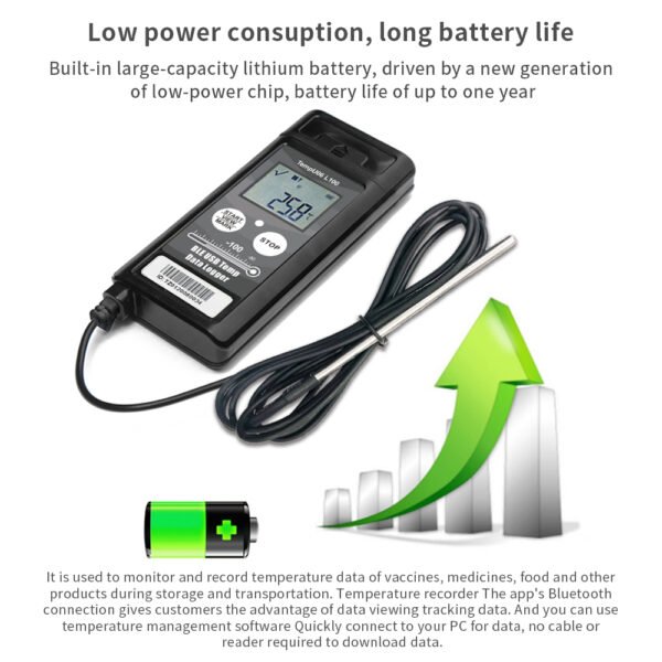 Temperature Recorder Temperature Data Logger +Temp022/Temp023/Temp023 - 图片 11