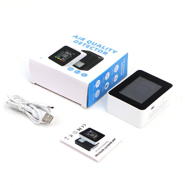 5 in 1 Carbon Dioxide Formaldehyde TVOC CO2 Carbon Dioxide Detector +ALB17 - 图片 11