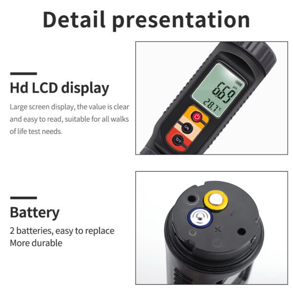 High Quality Soil Ph Meter Food PH Tester+SPH029 - 图片 14