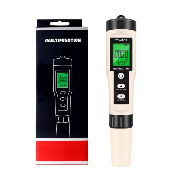 3 in 1 Hydrogen-rich Temperature ORP H2 Meter With Backlight+PH165BL - 图片 10