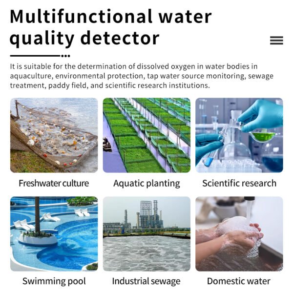 5 In 1 Wifi PH EC S.G Salinity Temp Meter + WF9953 - 图片 3