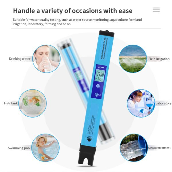 2-in-1 Water Quality Tester-BT300 - 图片 3