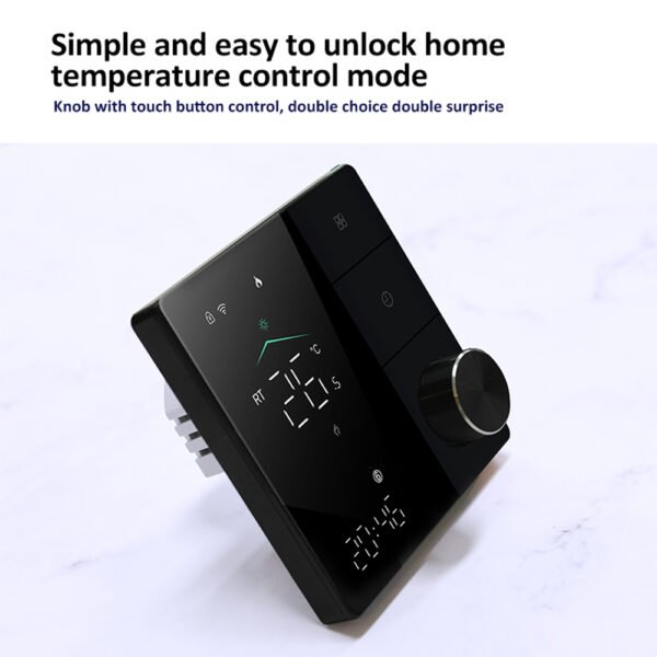 BHT-18 Smart Voice Knob Thermostat WiFi Floor Heating Controller +WH88A/WH88B/WH88C - 图片 3