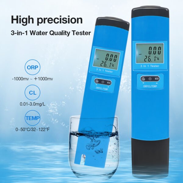 3-in-1 Water Quality Tester+PH823 - 图片 3
