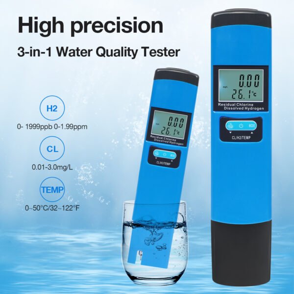 3-in-1 Water Quality Tester+PH824 - 图片 3