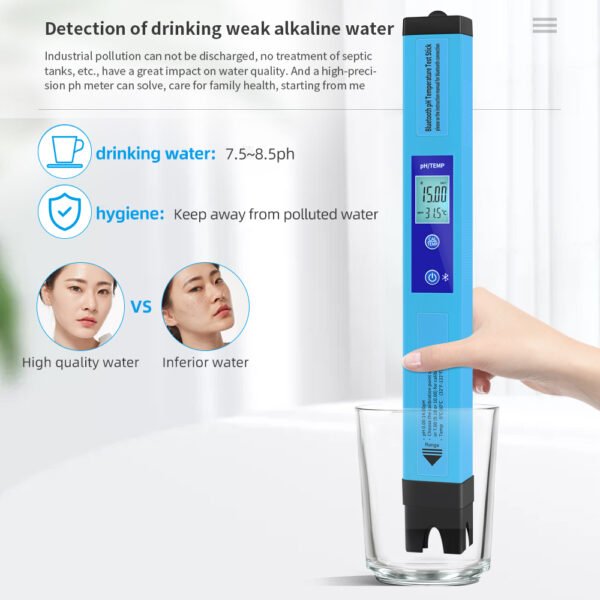 2-in-1 Water Quality Tester-BT300 - 图片 4