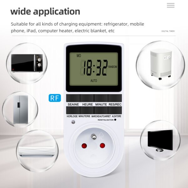 TM02 Electronic Digital Timer Switch +KT024EU - 图片 4