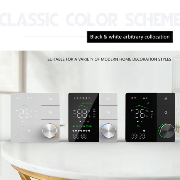 BHT-18 Smart Voice Knob Thermostat WiFi Floor Heating Controller +WH88A/WH88B/WH88C - 图片 4