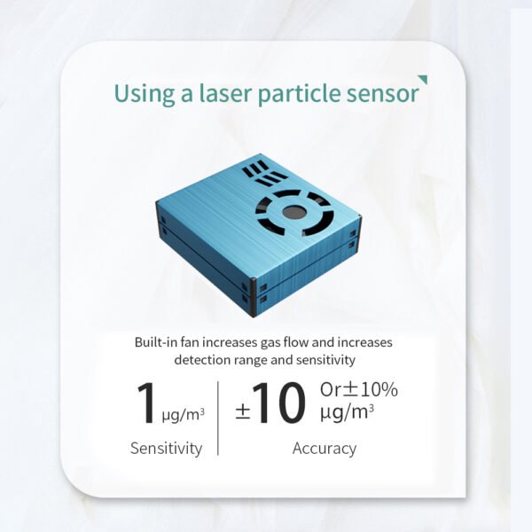 3 in 1 Temperature Hygrometer PM2.5 Detector+ALB24/ALB25 - 图片 4