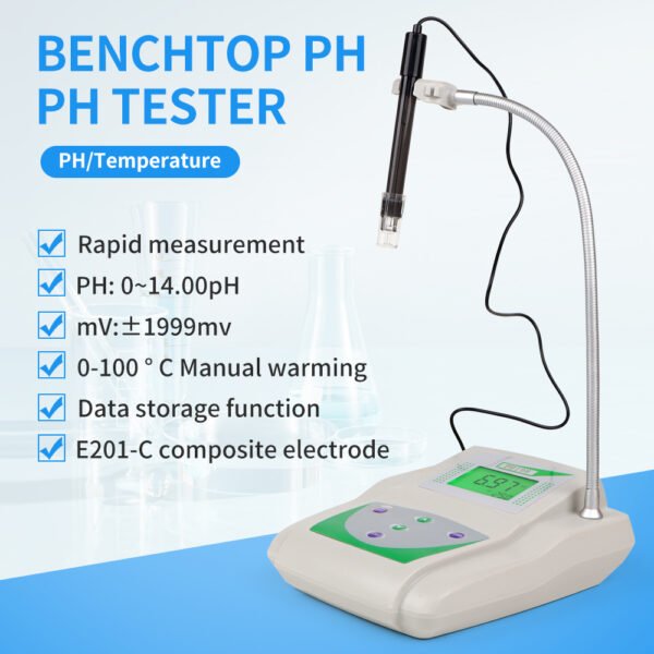 2 in 1 PHS-25C PH Tester +PH198 - 图片 5