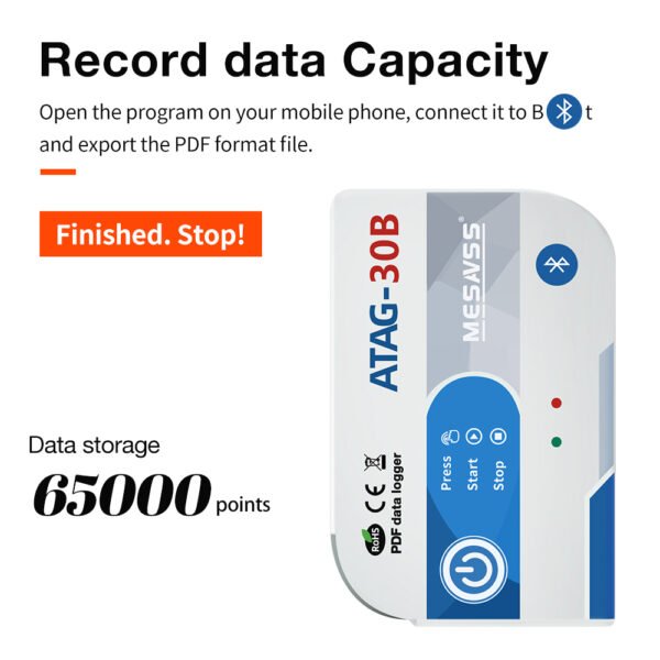 ATAG-30B Temperature Record Data Logger+Temp029 - 图片 5