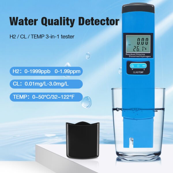 3-in-1 Water Quality Tester+PH824 - 图片 5