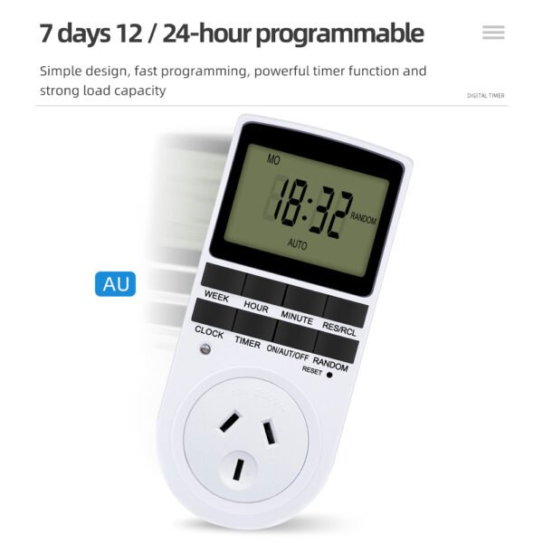 TM02 Electronic Digital Timer Switch +KT024EU - 图片 6