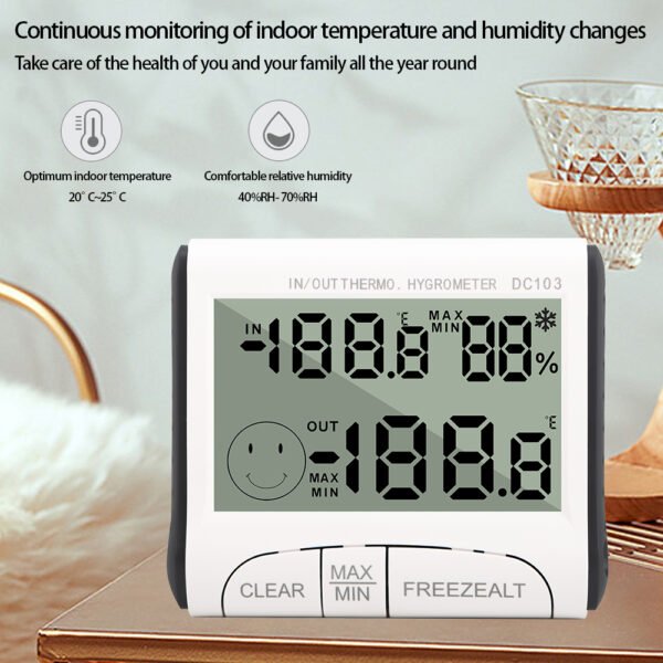 DC103 Temperature and humidity meter+HYT024 - 图片 3