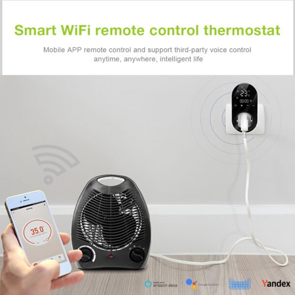 BHT-12-E Smart WiFi Remote Control Thermostat +WH82EU/WH81EU - 图片 6