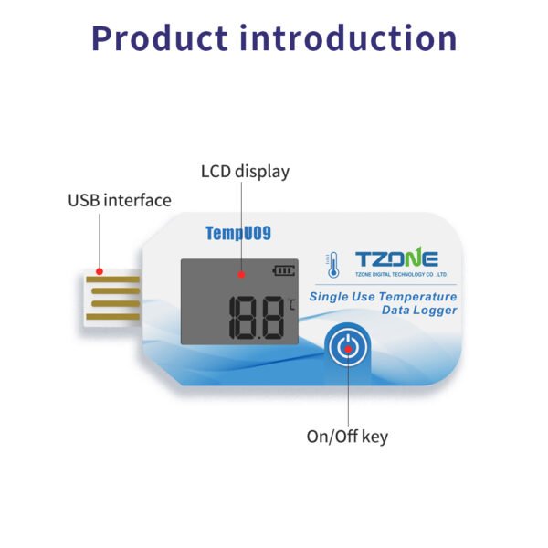 TempU09 Disposable Temperature Recorder+Temp018 - 图片 6