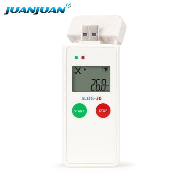 SLOG-30 Temperature Record Data Logger Temperature Recorder+Temp030
